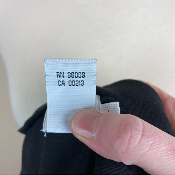 Calvin Klein Jeans Black Long Sleeve Turtleneck Top - Picture 7 of 9